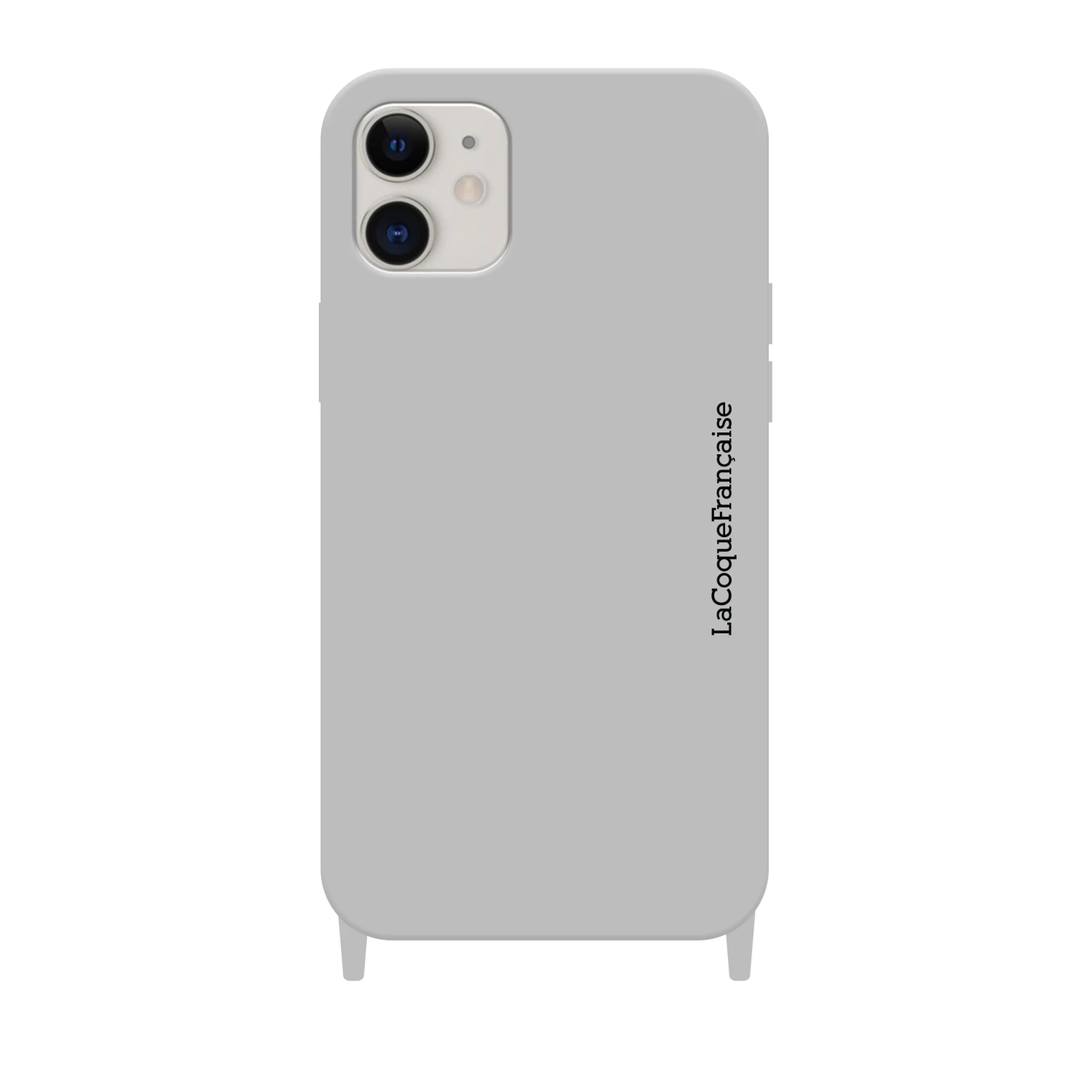 Coque Anneau Soft Touch Gris - Image 14