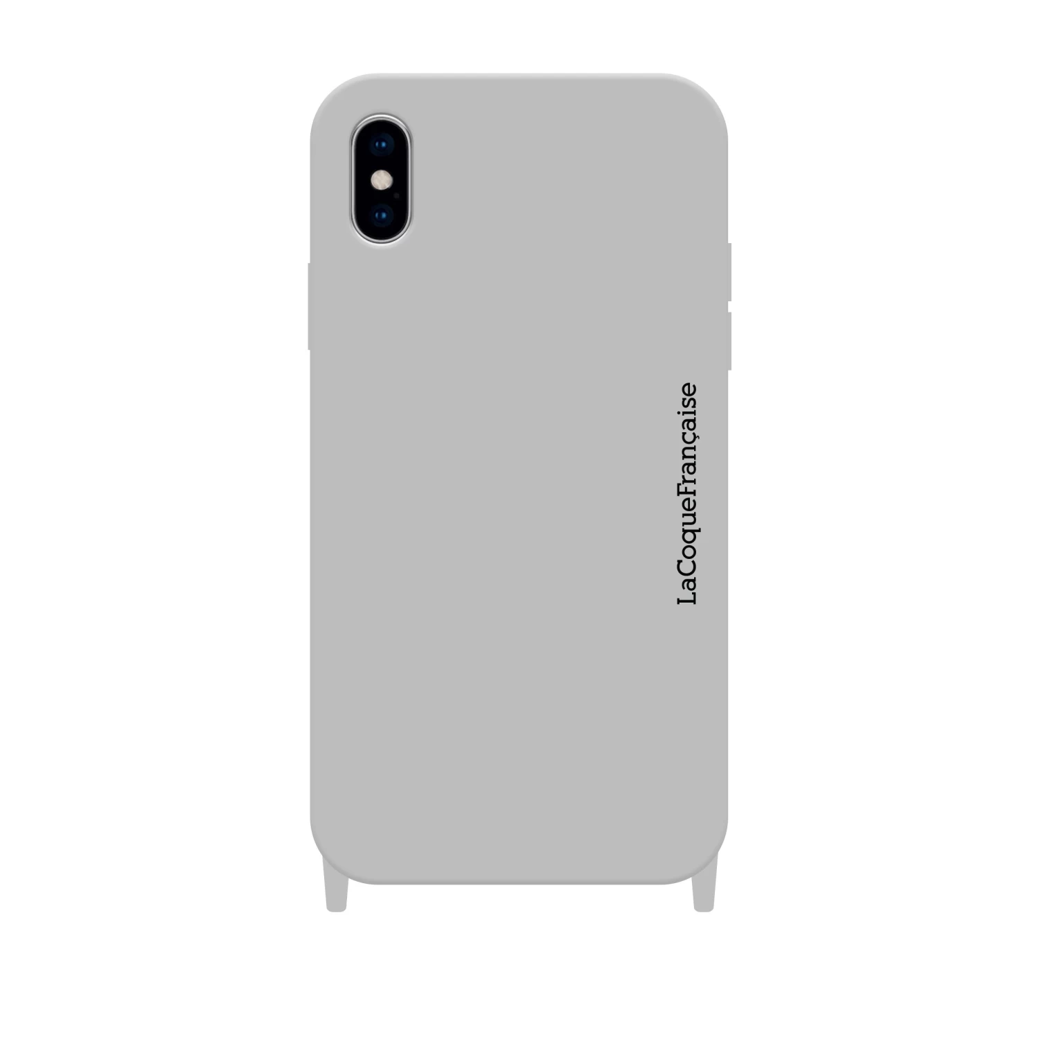 Coque Anneau Soft Touch Gris - Image 15