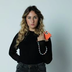 Chaine Courte Iris Multicolore 30 Cm