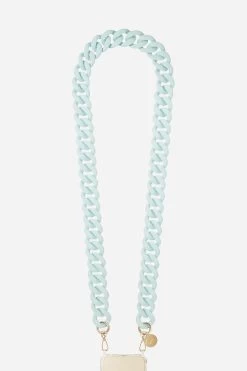 Chaine Longue Alice Bleu 120 Cm