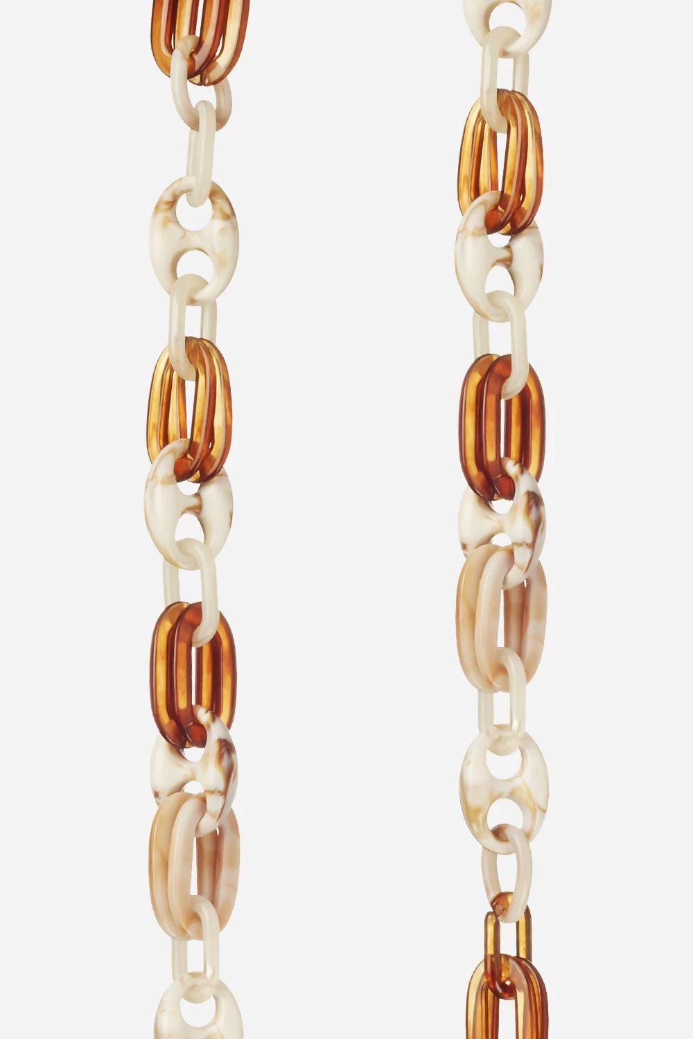 Chaine Longue Andy Beige 120 Cm - Image 2