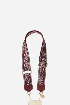 Chaine Longue Haby Bordeaux 120 Cm