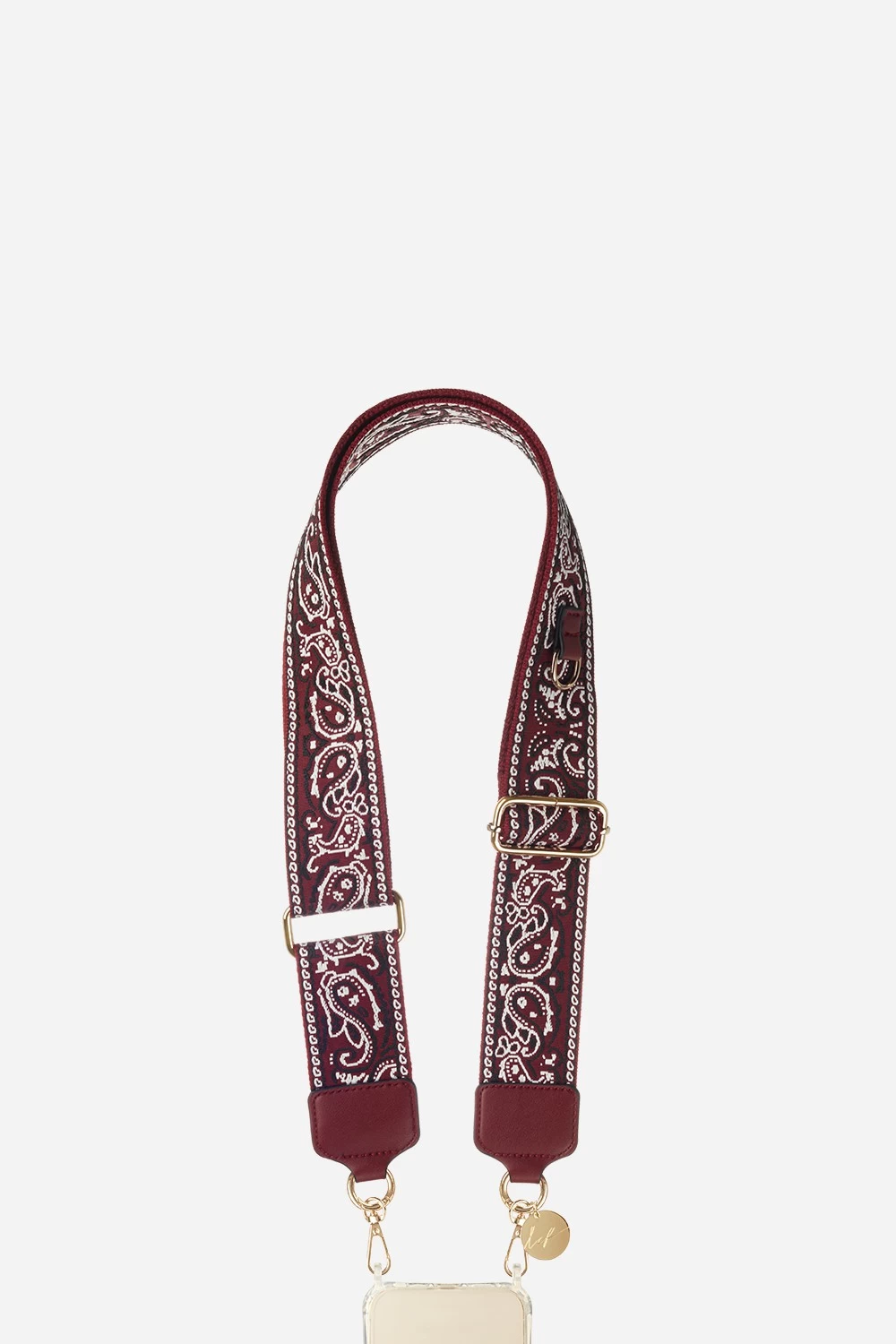 Chaine Longue Haby Bordeaux 120 Cm