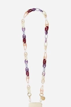 Chaine Longue Viola Violet 120 Cm