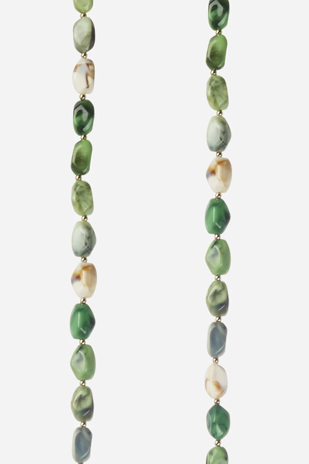 Chaine Longue Polly Vert 120 Cm - Image 2