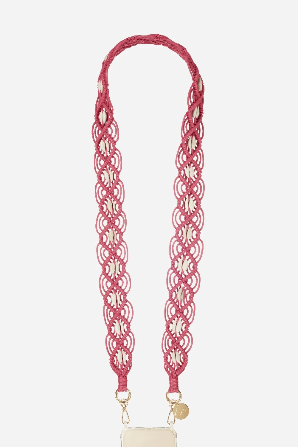 Chaine Longue Eve Fuchsia 120 Cm