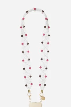 Chaine Longue Eve Blanc 120 Cm