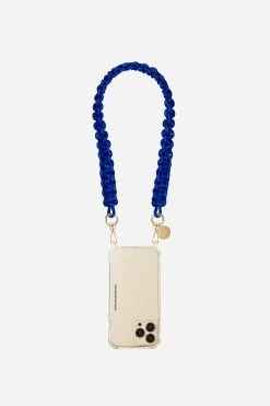 Chaine Courte Robby Bleu 60 Cm