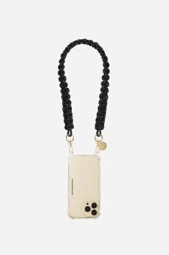 Chaine Courte Robby Noir 60 Cm