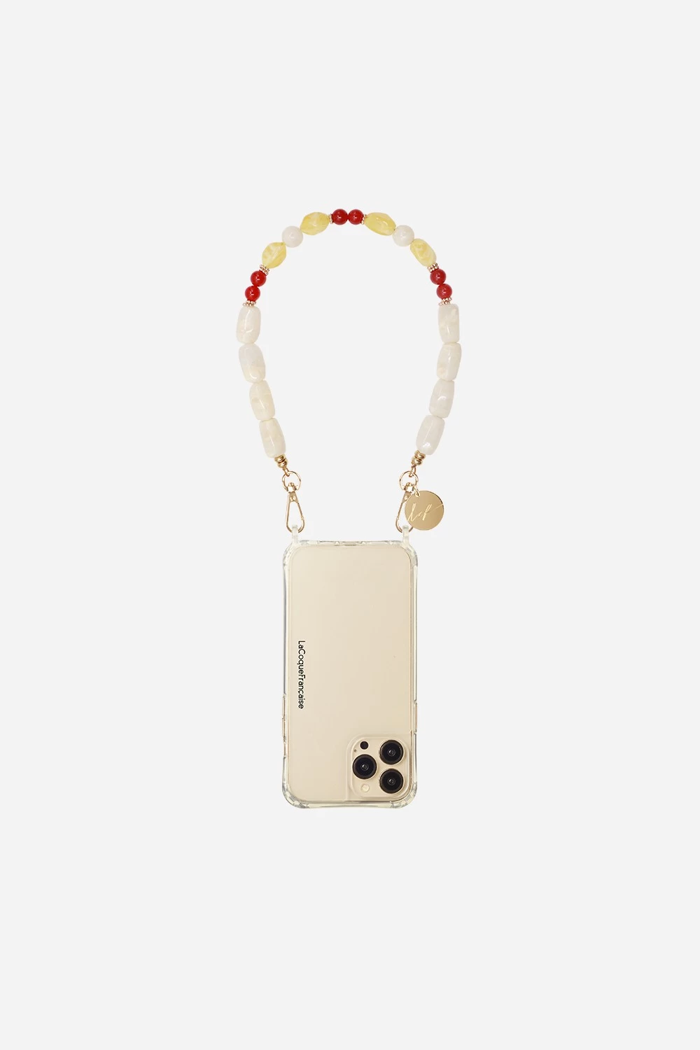 Bijoux Collier Divya Jaune 40 Cm