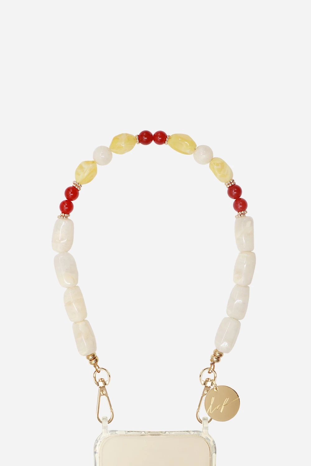 Bijoux Collier Divya Jaune 40 Cm - Image 2