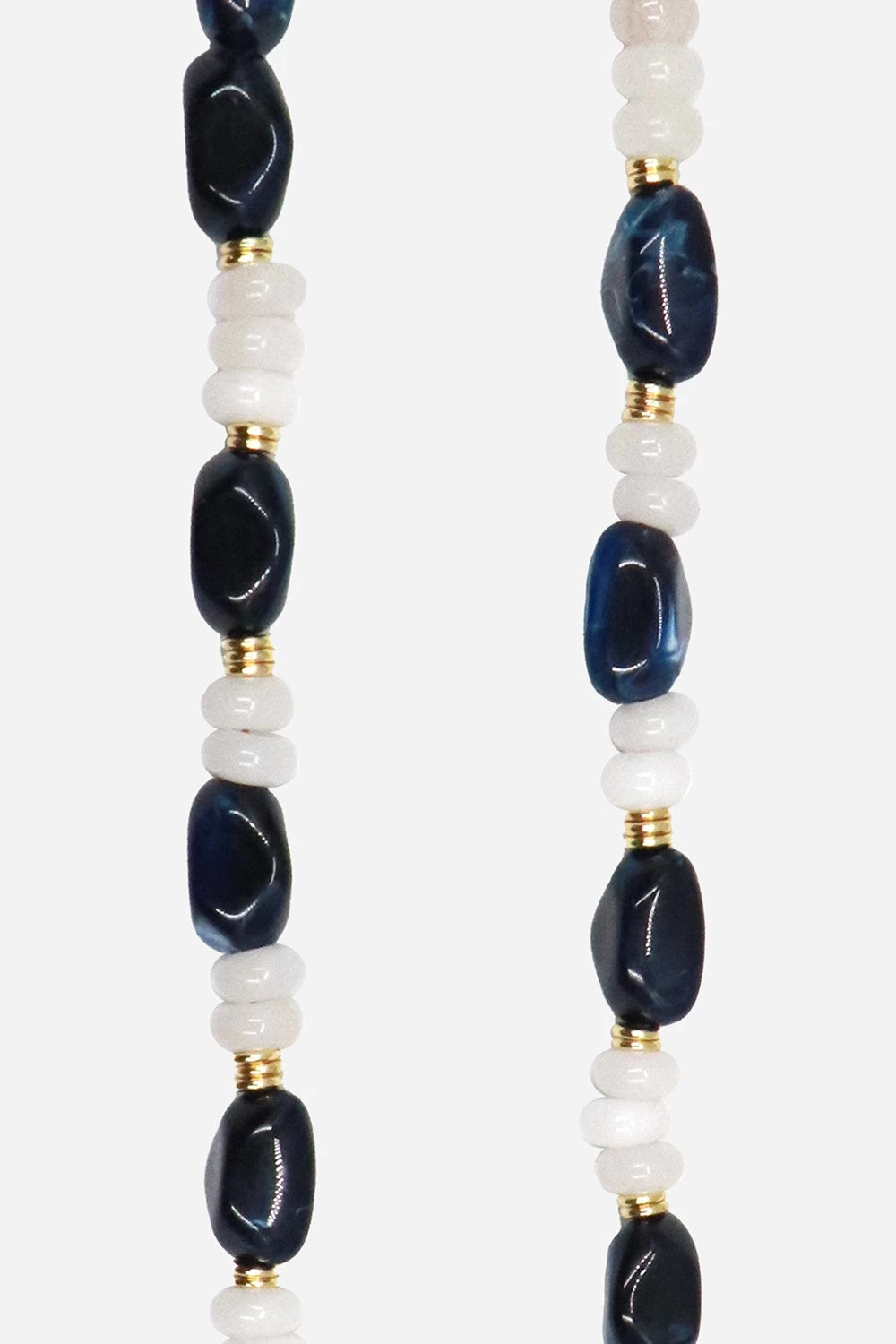 Chaine Longue Damaris Bleu 120 Cm - Image 3