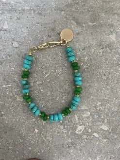 Bijoux Collier Eidel Bleu 40 Cm