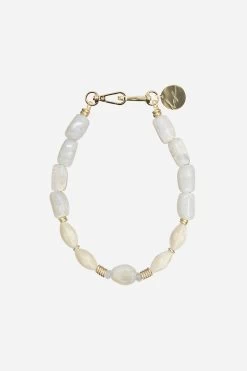 Bijoux Collier Lorelei Beige 40 Cm