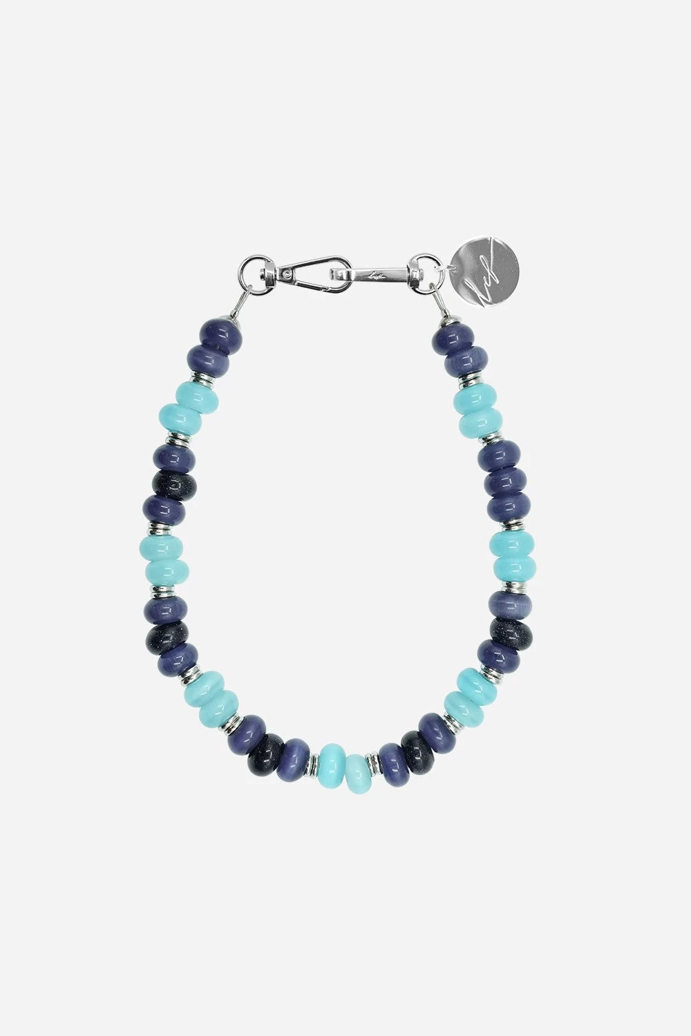 Bijoux Collier Abu Bleu 40 Cm