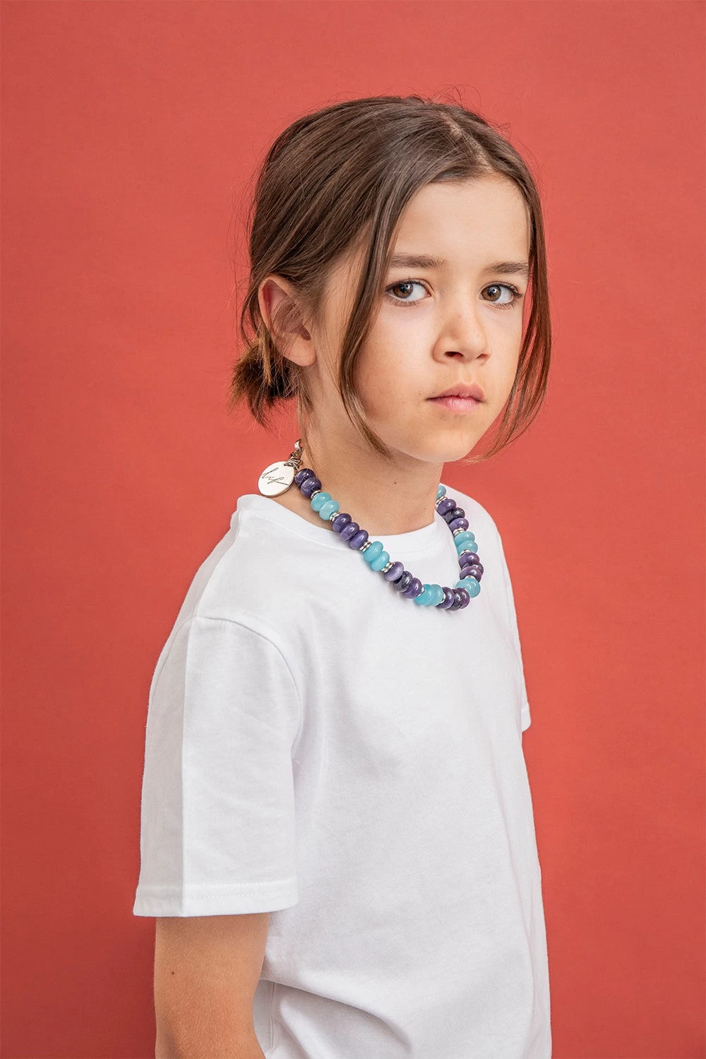 Bijoux Collier Abu Bleu 40 Cm - Image 2